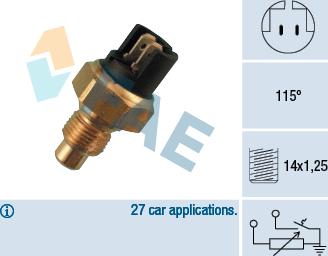 FAE 34010 - Senzor, temperatura rashladne tekućinu www.molydon.hr