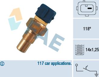 FAE 35290 - Senzor, temperatura rashladne tekućinu www.molydon.hr