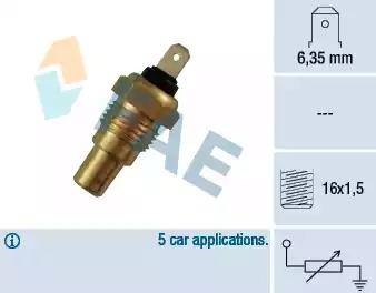 FAE 31480 - Senzor, temperatura rashladne tekućinu www.molydon.hr