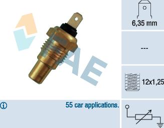 FAE 31580 - Senzor, temperatura rashladne tekućinu www.molydon.hr