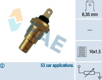 FAE 31310 - Senzor, temperatura rashladne tekućinu www.molydon.hr