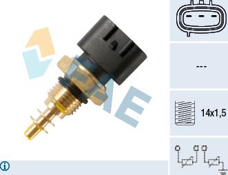 FAE 33476 - Senzor, temperatura rashladne tekućinu www.molydon.hr