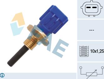 FAE 33176 - Senzor, temperatura usisnog zraka www.molydon.hr