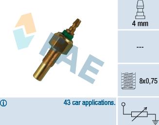 FAE 32170 - Senzor, temperatura rashladne tekućinu www.molydon.hr