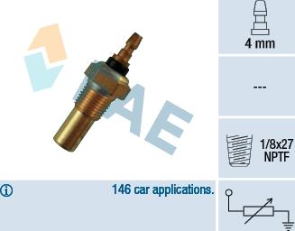 FAE 32350 - Senzor, temperatura rashladne tekućinu www.molydon.hr