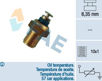 FAE 32200 - Senzor, temperatura ulja www.molydon.hr