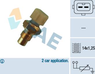 FAE 32280 - Senzor, temperatura rashladne tekućinu www.molydon.hr