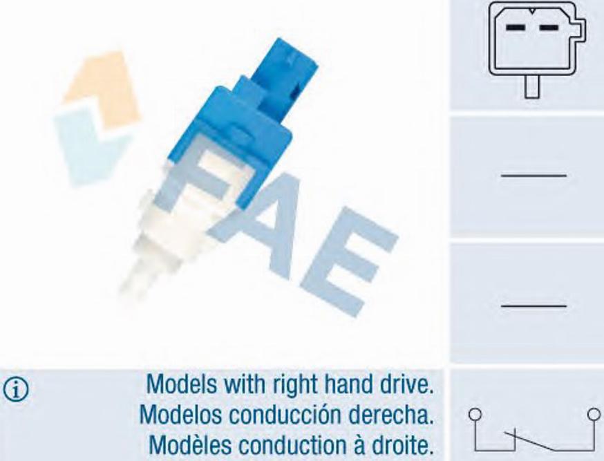 FAE 24414 - Prekidač, aktiviranje kvačila (upravljanje motorom) www.molydon.hr