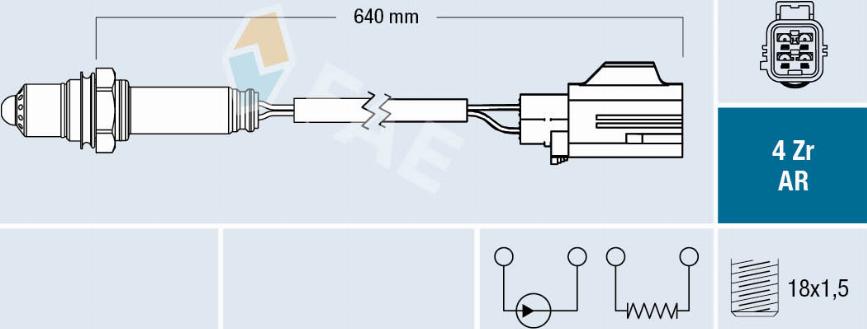 FAE 75692 - Lambda-sonda www.molydon.hr