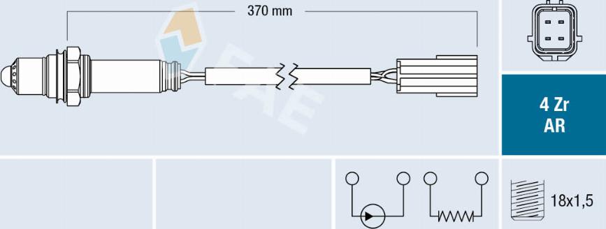 FAE 75666 - Lambda-sonda www.molydon.hr