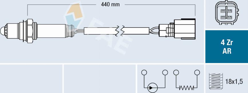 FAE 75668 - Lambda-sonda www.molydon.hr