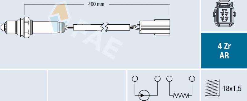 FAE 75607 - Lambda-sonda www.molydon.hr