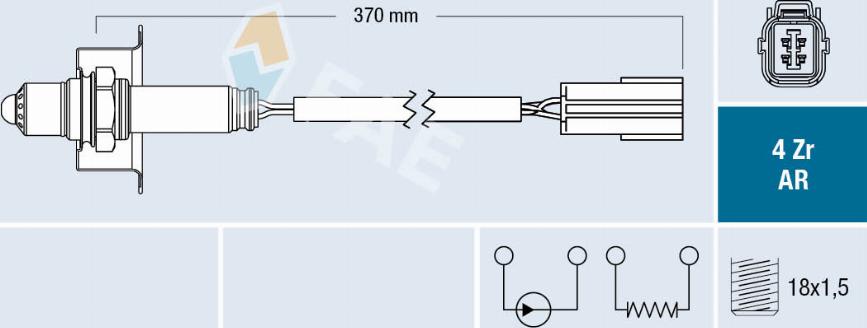 FAE 75681 - Lambda-sonda www.molydon.hr