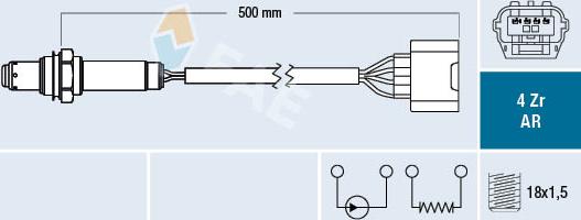 FAE 75633 - Lambda-sonda www.molydon.hr