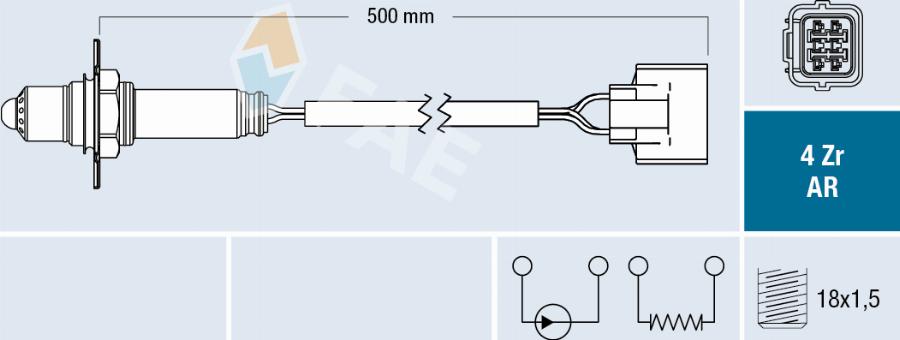 FAE 75675 - Lambda-sonda www.molydon.hr