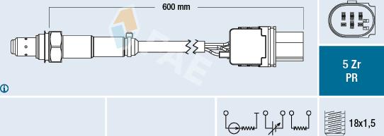 FAE 75064 - Lambda-sonda www.molydon.hr