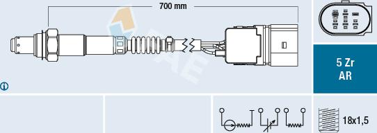 FAE 75014 - Lambda-sonda www.molydon.hr