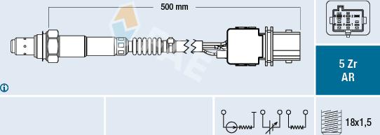 FAE 75018 - Lambda-sonda www.molydon.hr