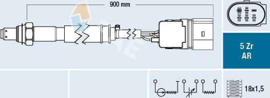 FAE 75155 - Lambda-sonda www.molydon.hr