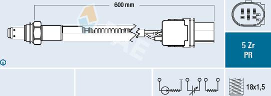 FAE 75109 - Lambda-sonda www.molydon.hr