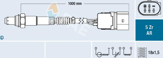 FAE 75108 - Lambda-sonda www.molydon.hr