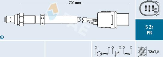 FAE 75130 - Lambda-sonda www.molydon.hr