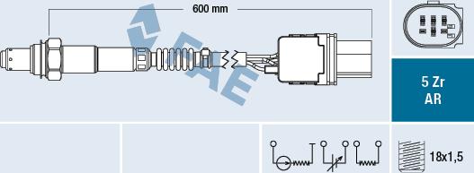 FAE 75129 - Lambda-sonda www.molydon.hr