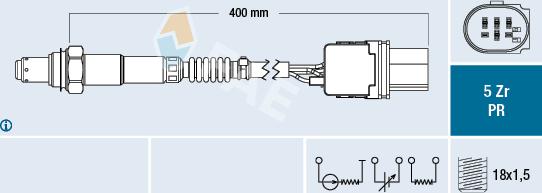 FAE 75126 - Lambda-sonda www.molydon.hr