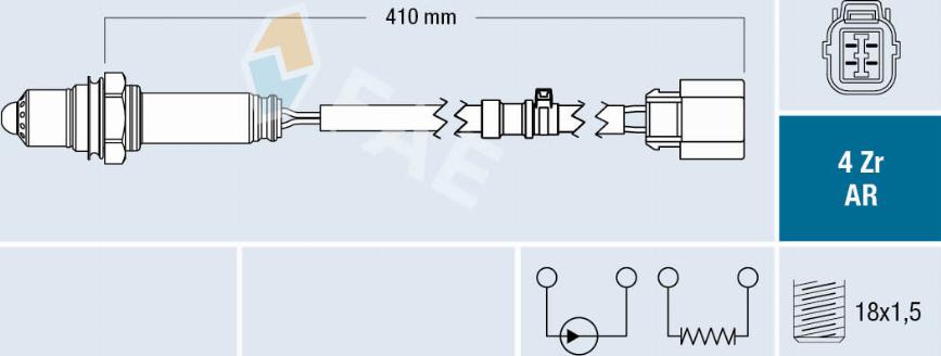 FAE 75711 - Lambda-sonda www.molydon.hr