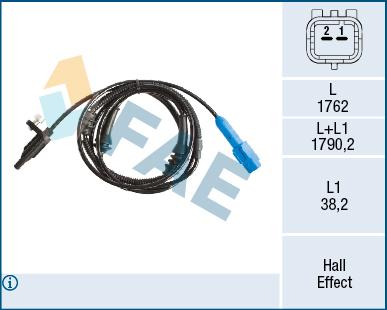 FAE 78516 - Senzor, broj obrtaja kotača www.molydon.hr