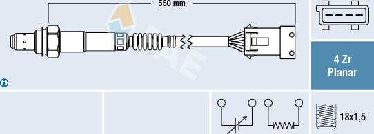 FAE 77410 - Lambda-sonda www.molydon.hr