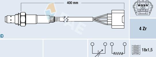 FAE 77470 - Lambda-sonda www.molydon.hr