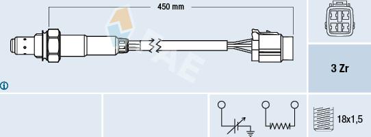 FAE 77478 - Lambda-sonda www.molydon.hr