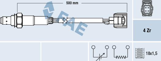 FAE 77501 - Lambda-sonda www.molydon.hr