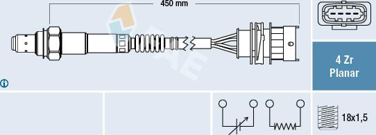 FAE 77525 - Lambda-sonda www.molydon.hr