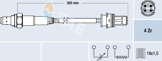 FAE 77695 - Lambda-sonda www.molydon.hr