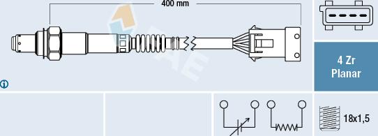 FAE 77640 - Lambda-sonda www.molydon.hr