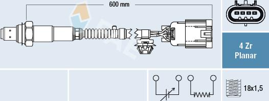 FAE 77656 - Lambda-sonda www.molydon.hr