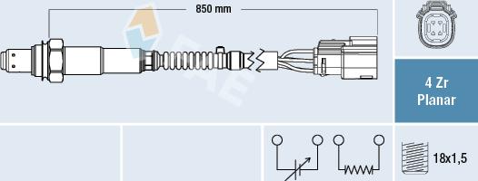 FAE 77651 - Lambda-sonda www.molydon.hr