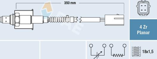 FAE 77661 - Lambda-sonda www.molydon.hr