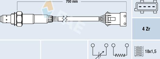 FAE 77681 - Lambda-sonda www.molydon.hr