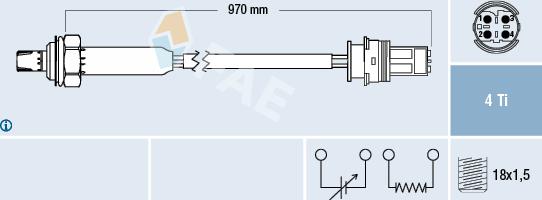 FAE 77190 - Lambda-sonda www.molydon.hr