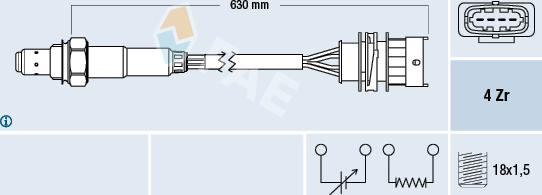 FAE 77156 - Lambda-sonda www.molydon.hr