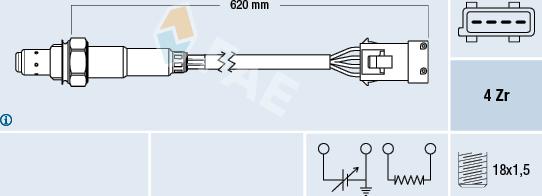 FAE 77164 - Lambda-sonda www.molydon.hr