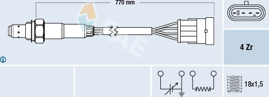 FAE 77160 - Lambda-sonda www.molydon.hr