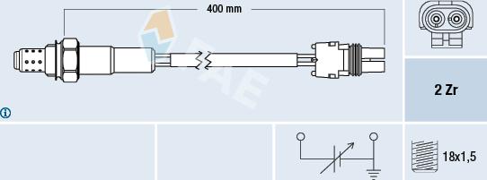 FAE 77104 - Lambda-sonda www.molydon.hr