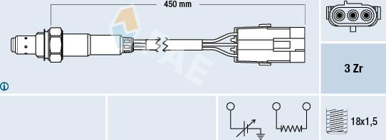 FAE 77114 - Lambda-sonda www.molydon.hr