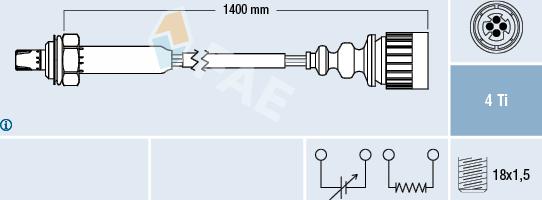 FAE 77186 - Lambda-sonda www.molydon.hr