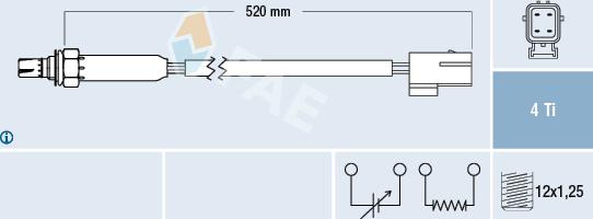 FAE 77180 - Lambda-sonda www.molydon.hr