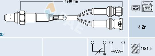 FAE 77125 - Lambda-sonda www.molydon.hr